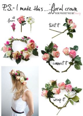 How to Make a Flower Crown with Real Flowers No Wire: A Journey into Nature's Embrace